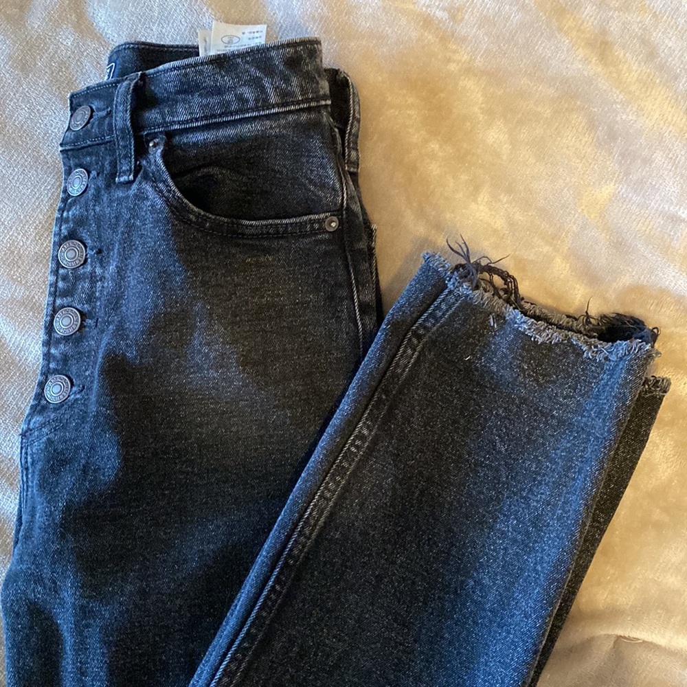 High Rise Straight Jeans - Picture 6 of 6
